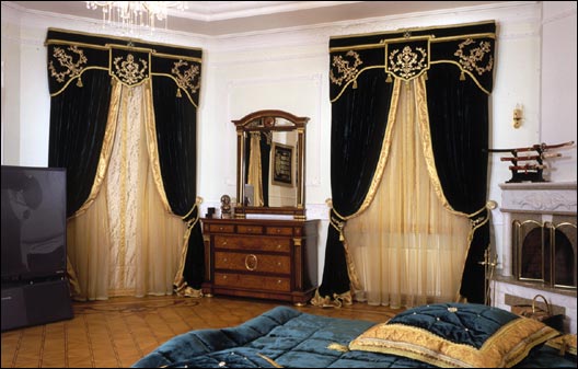 Мужская спальня в восточном стиле